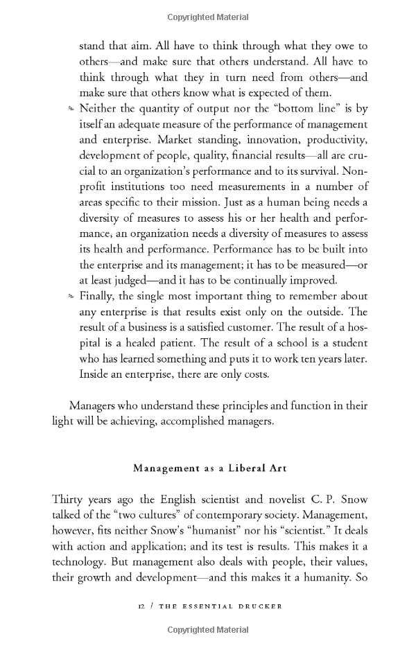 the essential drucker: the best of sixty years of peter drucker's essential writings on management (collins business essentials) - Ảnh 10