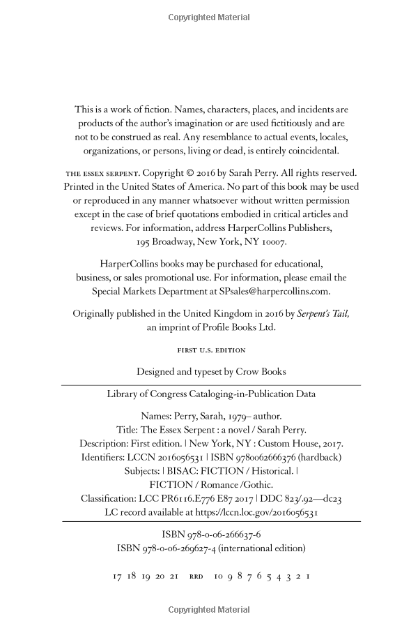 the essex serpent [tv tie-in] - Ảnh 4