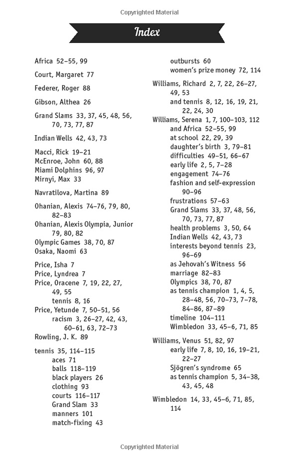 the extraordinary life of serena williams (extraordinary lives) - Ảnh 9