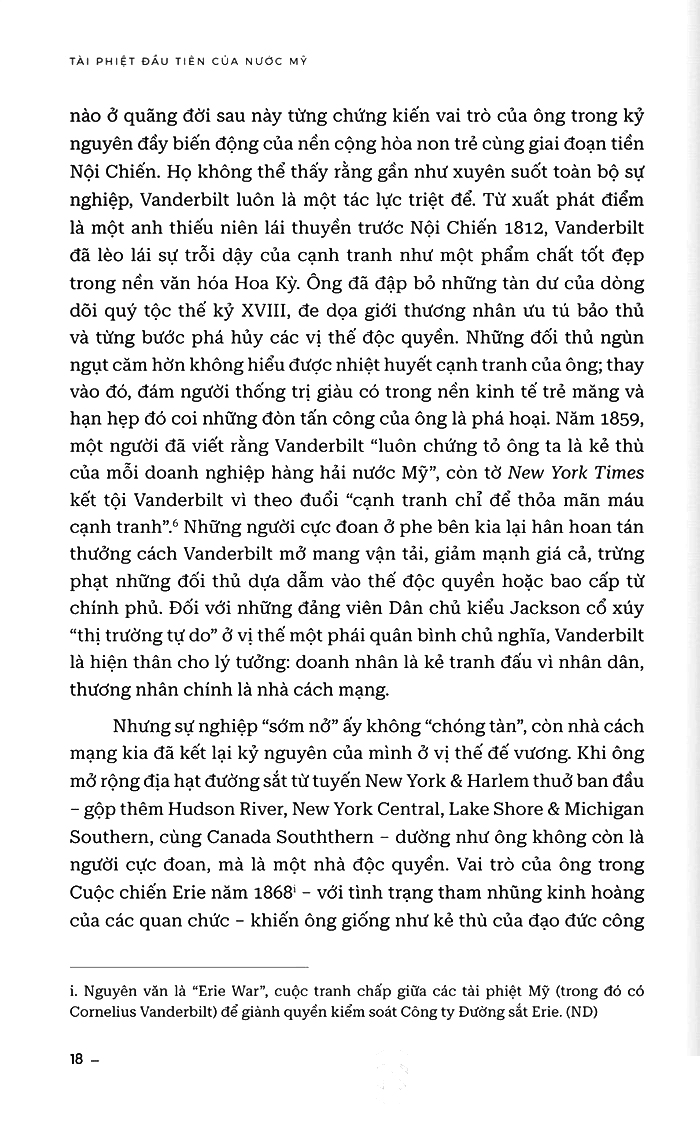 the first tycoon - tài phiệt đầu tiên của nước mỹ vanderbilt - bìa cứng - Ảnh 10