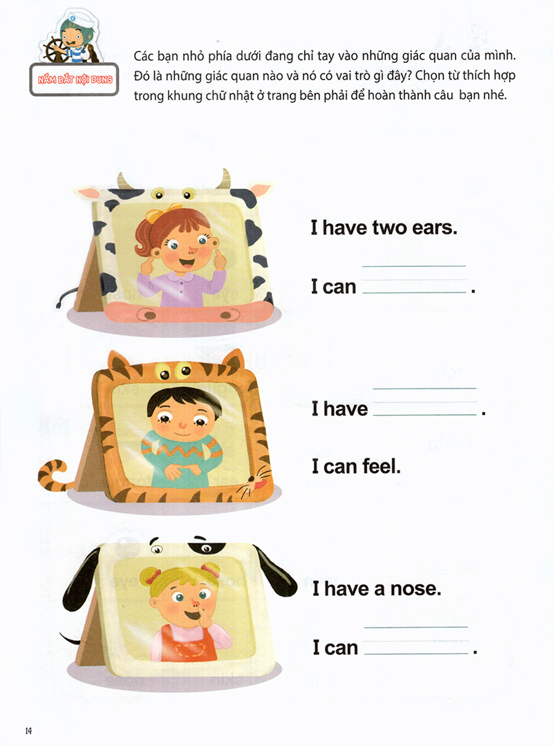 the five senses - năm giác quan -trình độ 1 (tập 5) - Ảnh 16