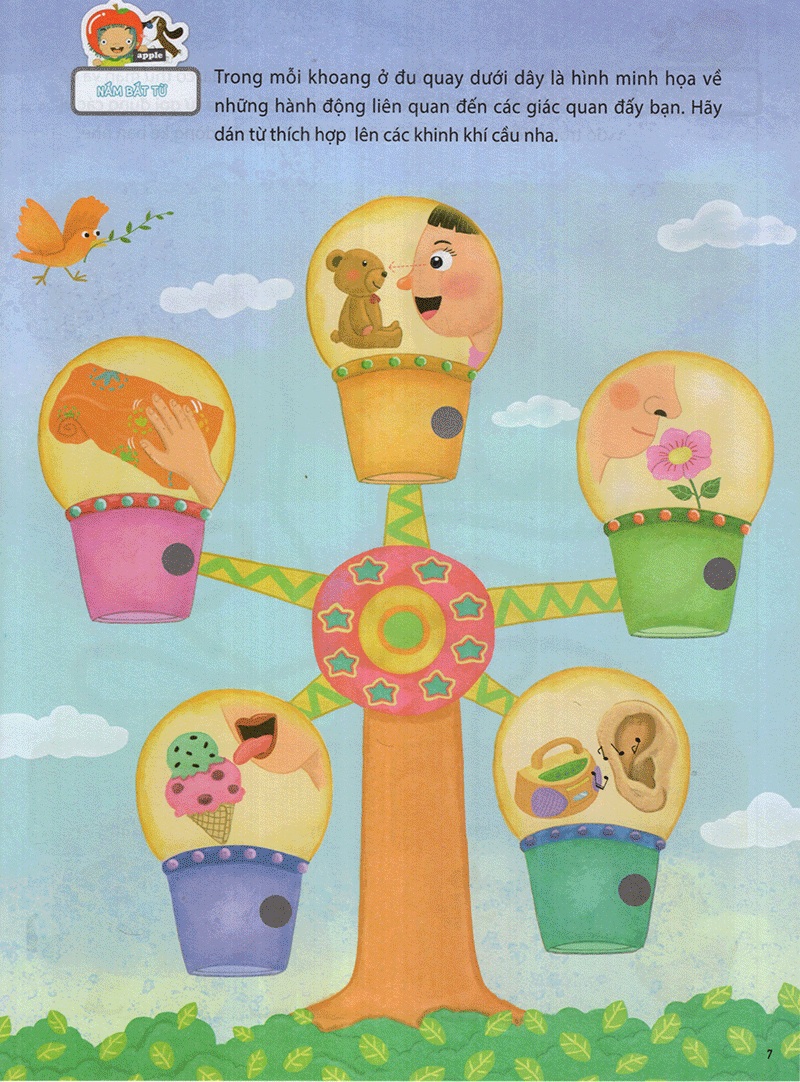 the five senses - năm giác quan -trình độ 1 (tập 5) - Ảnh 9