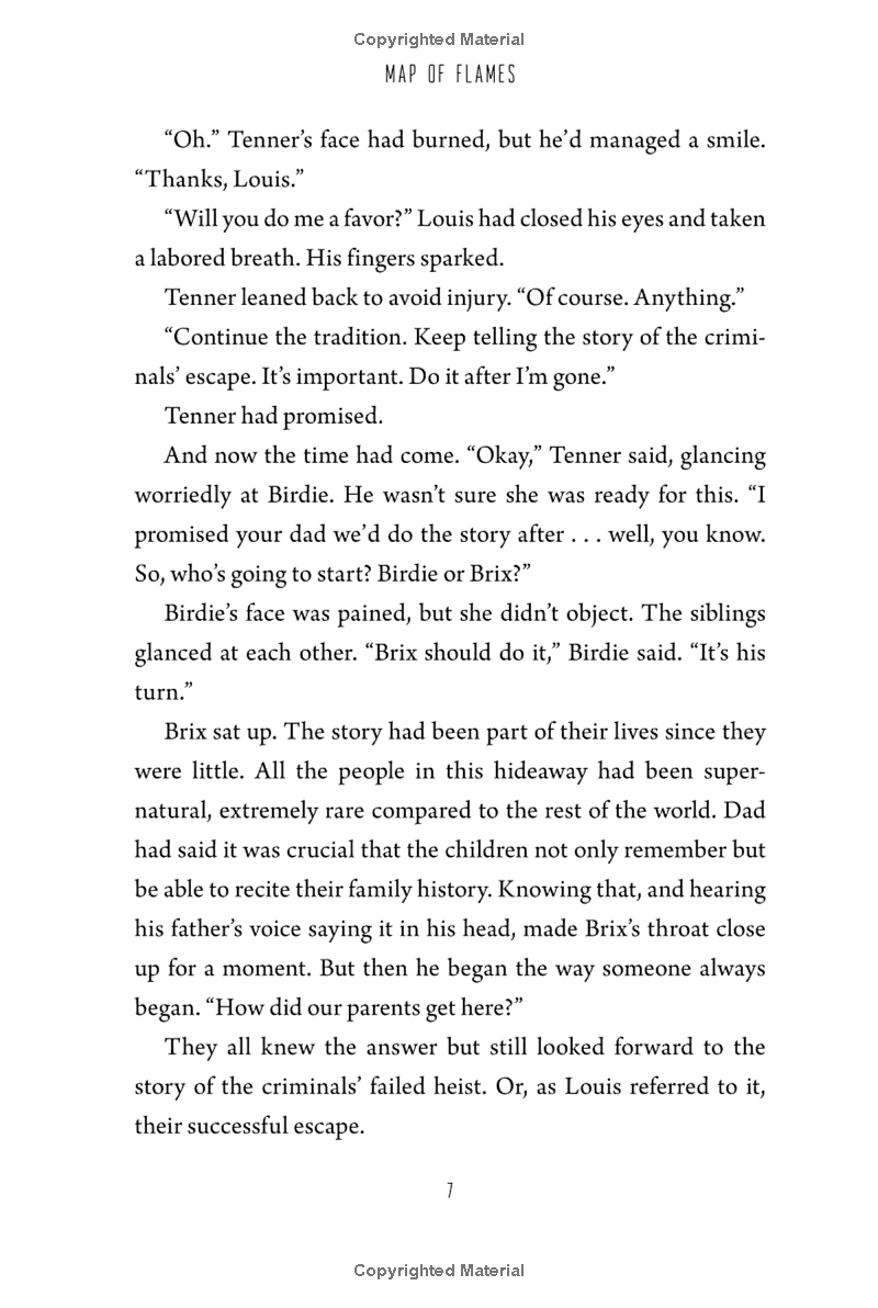 the forgotten five book 1: map of flames - Ảnh 11