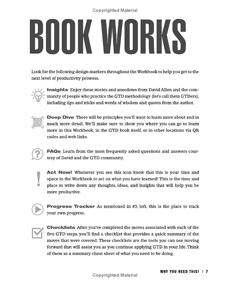 the getting things done workbook - Ảnh 5