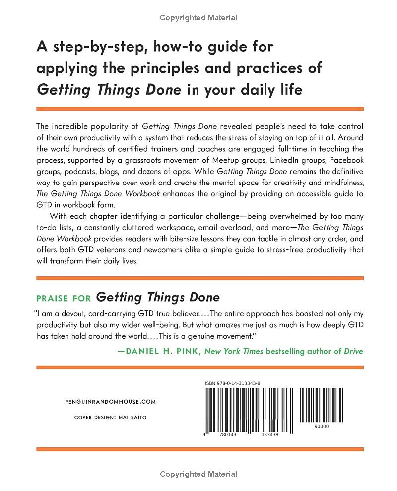 the getting things done workbook - Ảnh 7