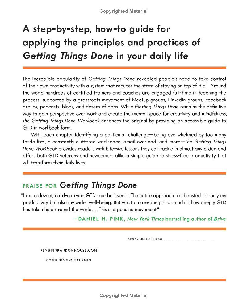 the getting things done workbook - Ảnh 8