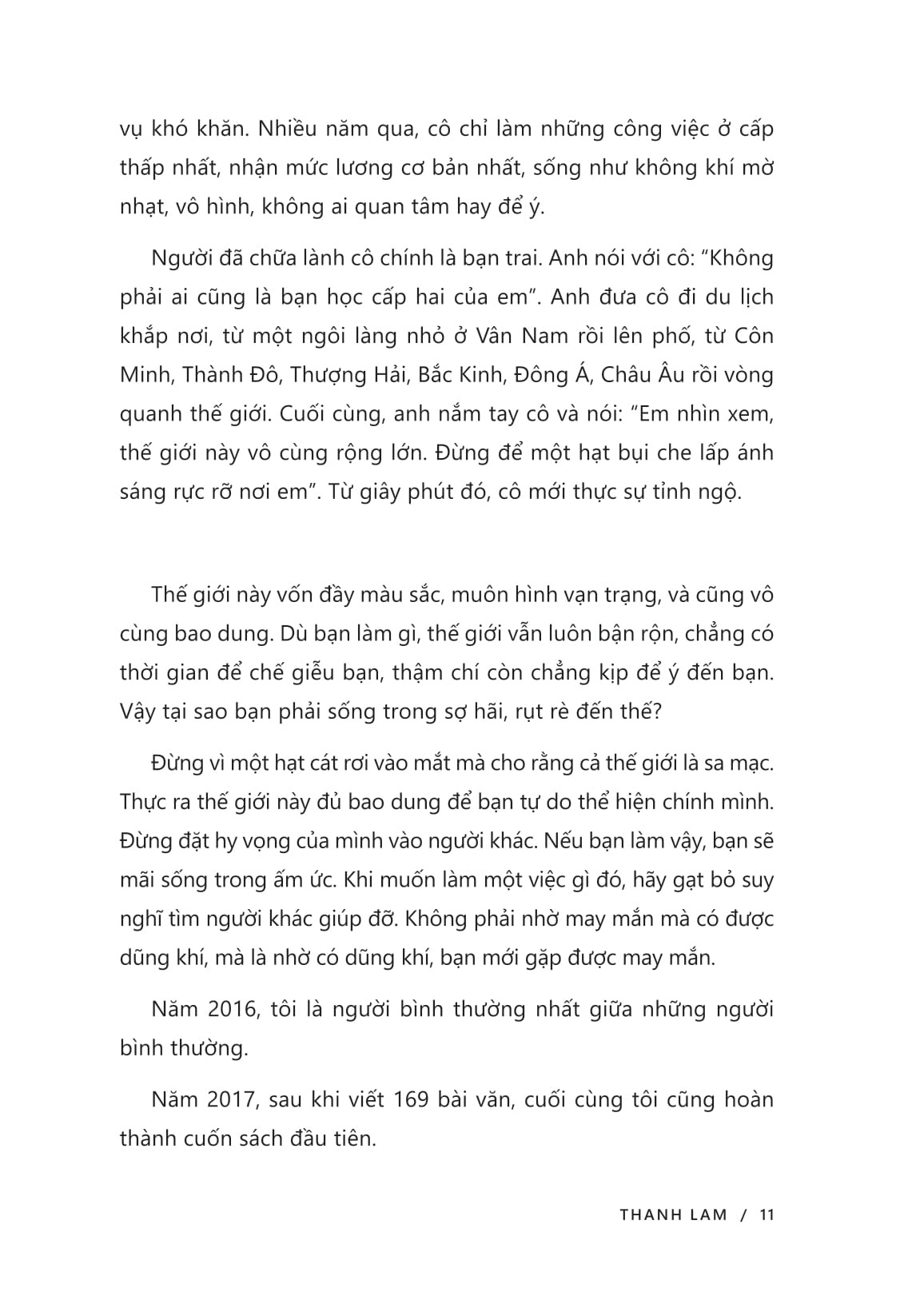 Thế Gian Rộng Lớn, Chỉ Cần Bạn Chiếu Sáng Chính Mình - Ảnh 14