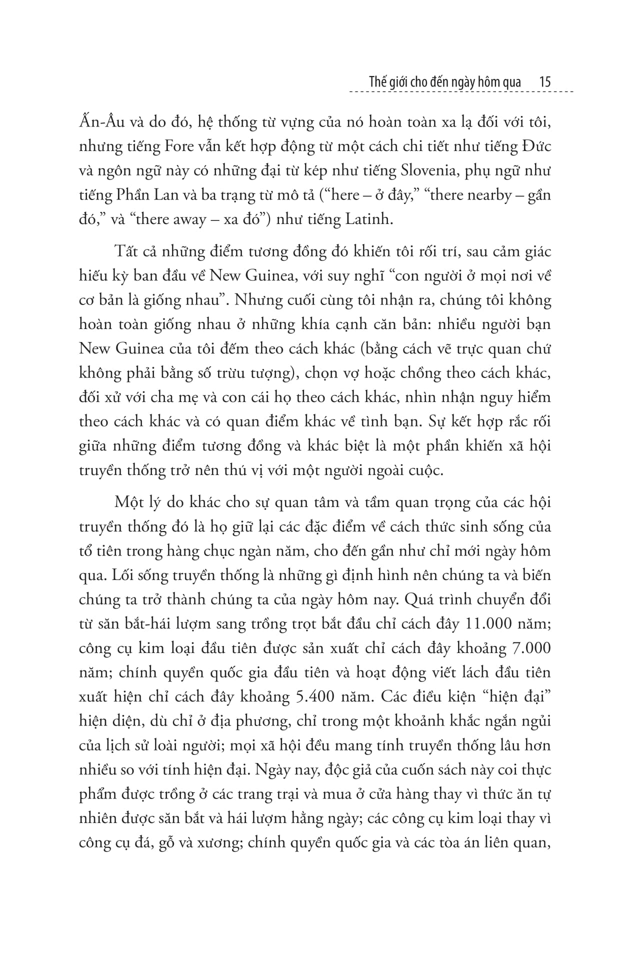 thế giới cho đến ngày hôm qua - chúng ta học được gì từ những xã hội truyền thống? - Ảnh 15