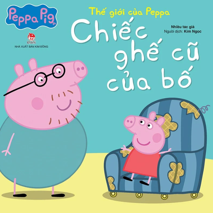 thế giới của peppa - chiếc ghế cũ của bố - Ảnh 2