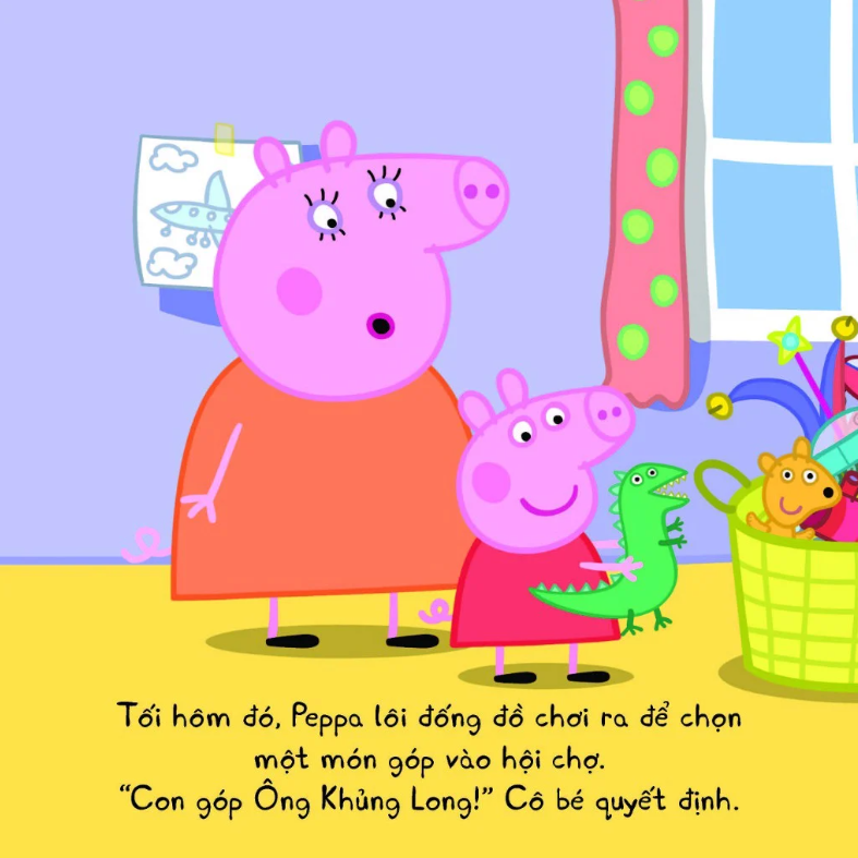 thế giới của peppa - chiếc ghế cũ của bố - Ảnh 5