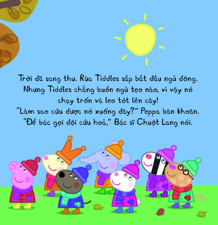 thế giới của peppa - chú rùa nghịch ngợm - Ảnh 4
