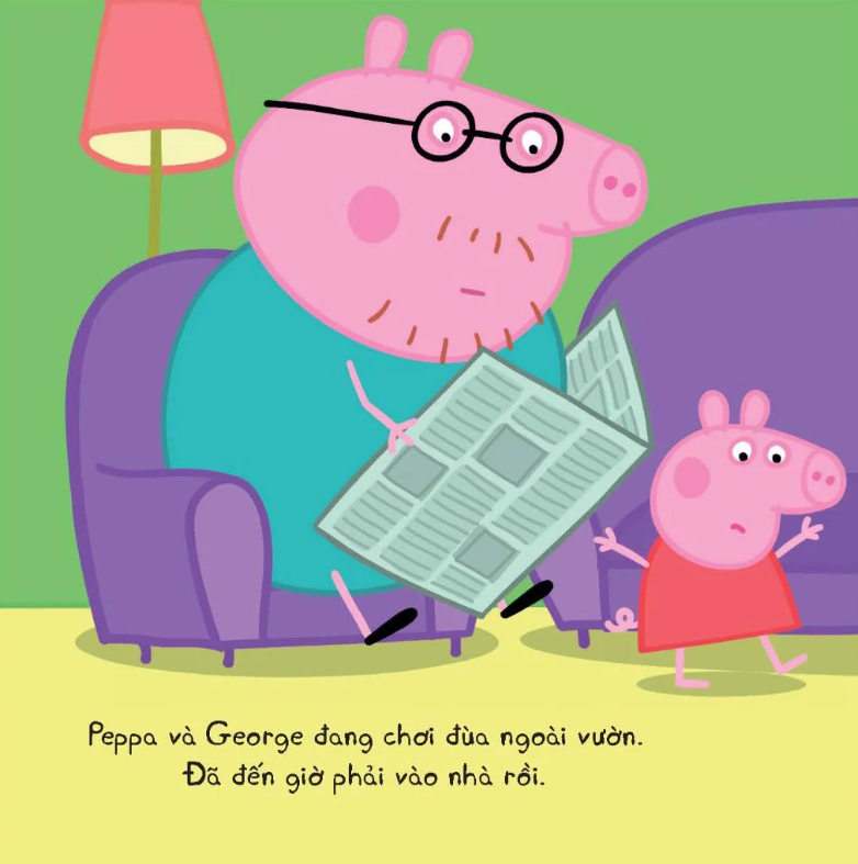 thế giới của peppa - giày mới - Ảnh 3
