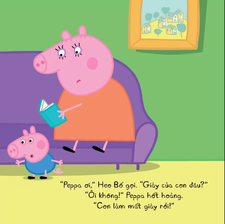 thế giới của peppa - giày mới - Ảnh 4