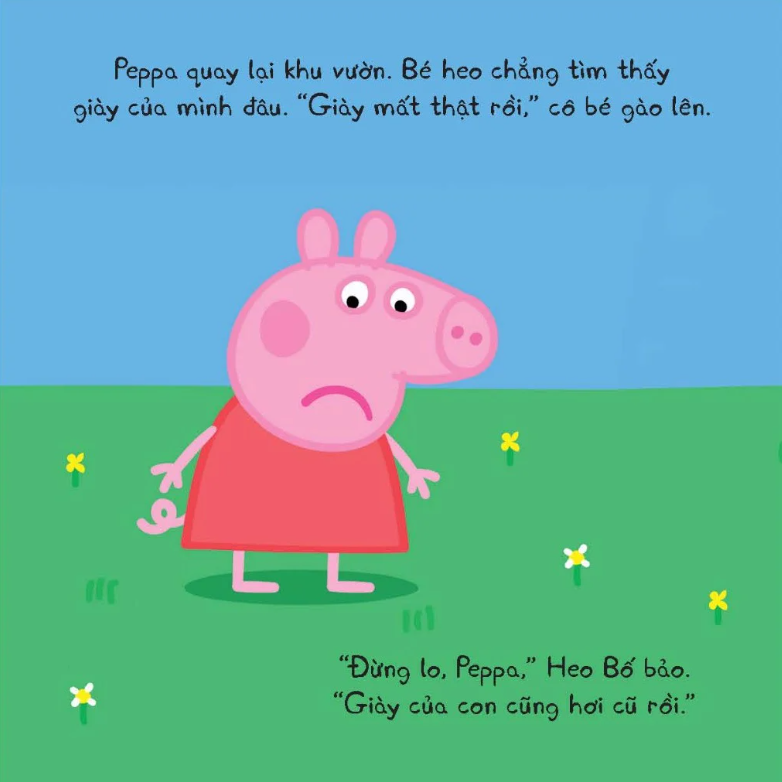 thế giới của peppa - giày mới - Ảnh 5