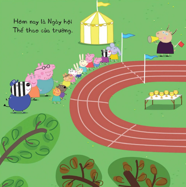 thế giới của peppa - ngày hội thể thao - Ảnh 3