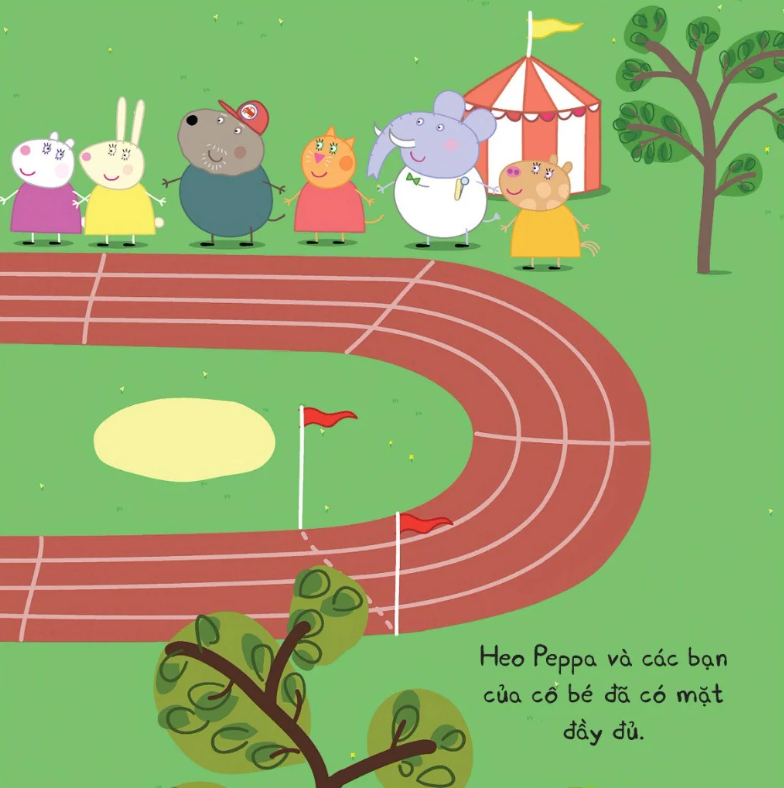 thế giới của peppa - ngày hội thể thao - Ảnh 4