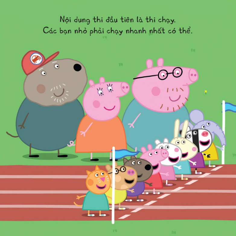 thế giới của peppa - ngày hội thể thao - Ảnh 5