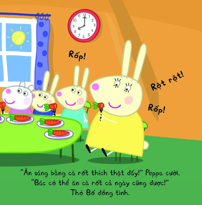 thế giới của peppa - ngày nghỉ của cô thỏ - Ảnh 4