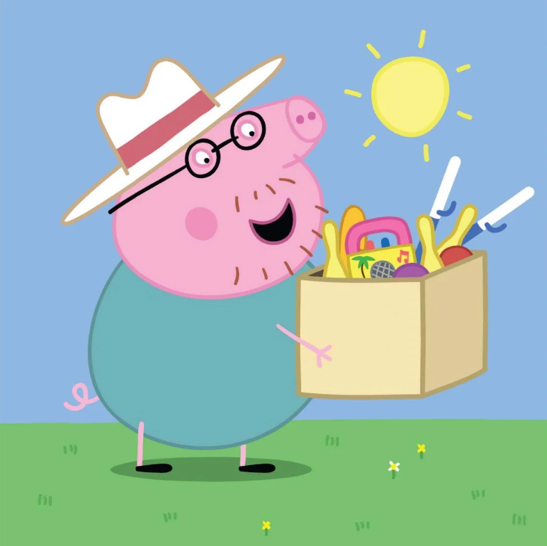 thế giới của peppa - những trò chơi trong vườn nhà - Ảnh 3