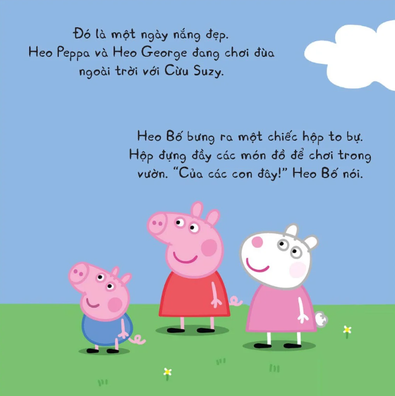 thế giới của peppa - những trò chơi trong vườn nhà - Ảnh 4