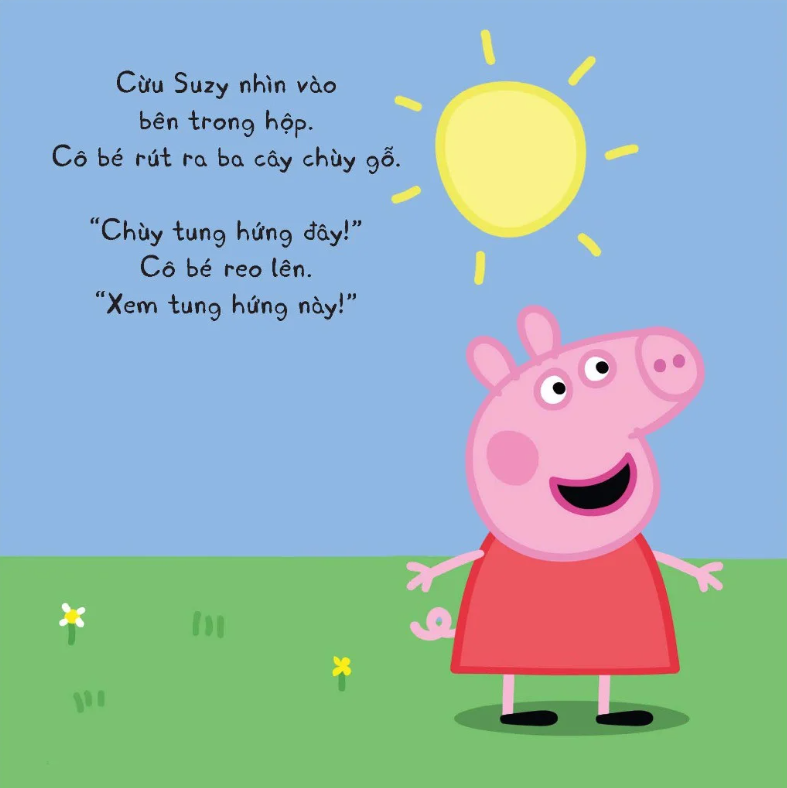 thế giới của peppa - những trò chơi trong vườn nhà - Ảnh 5