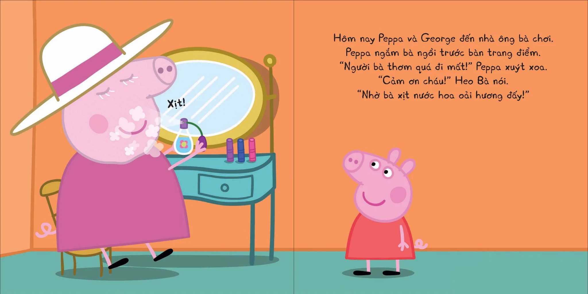 thế giới của peppa - nước hoa của bà - Ảnh 4