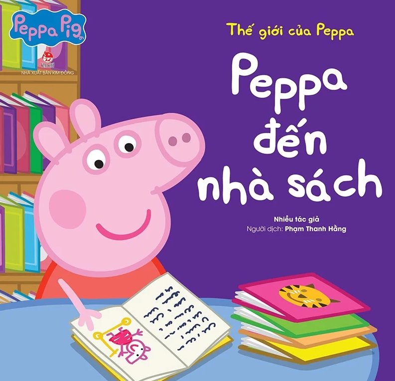 thế giới của peppa - peppa đến nhà sách - Ảnh 2