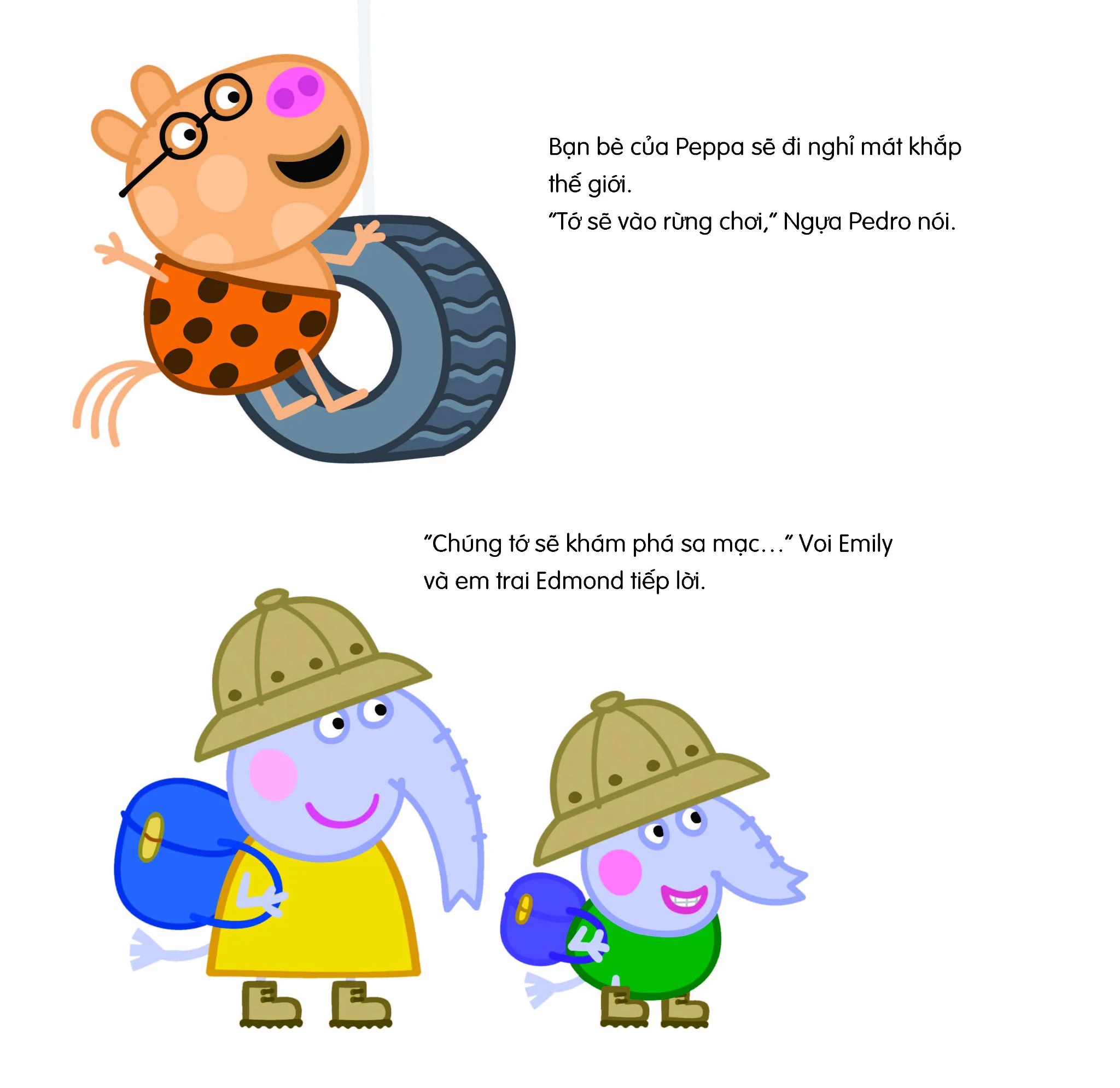 thế giới của peppa - peppa đi vòng quanh thế giới - Ảnh 5