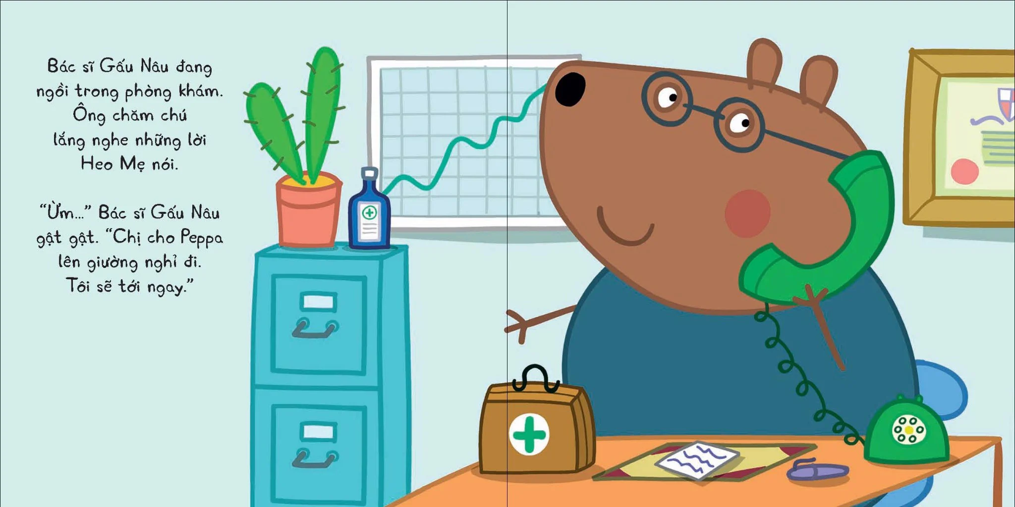 thế giới của peppa - peppa ốm rồi! - Ảnh 5