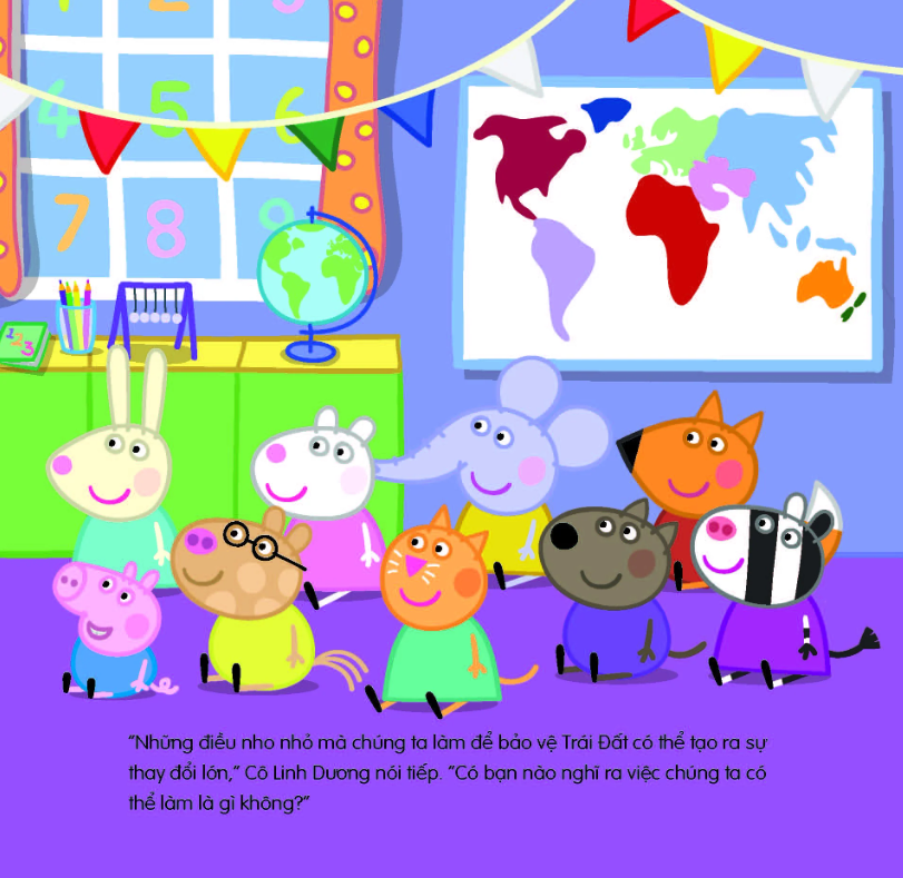 thế giới của peppa - peppa yêu trái đất - Ảnh 4