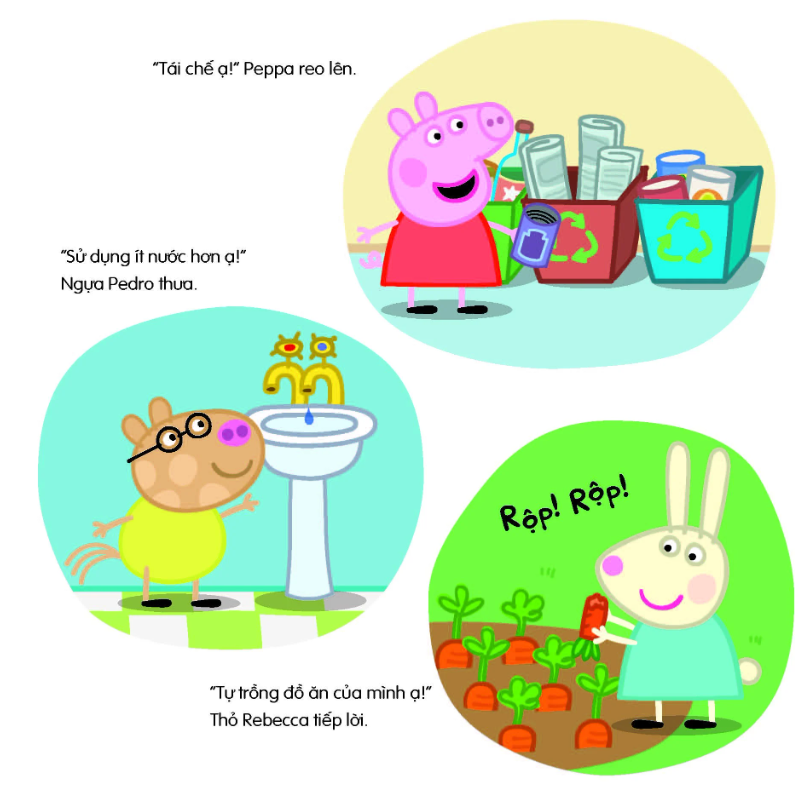 thế giới của peppa - peppa yêu trái đất - Ảnh 5