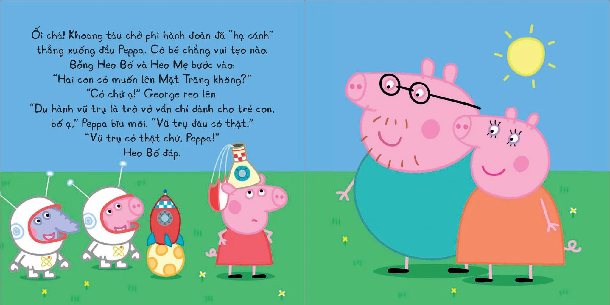 thế giới của peppa - thám hiểm mặt trăng - Ảnh 5