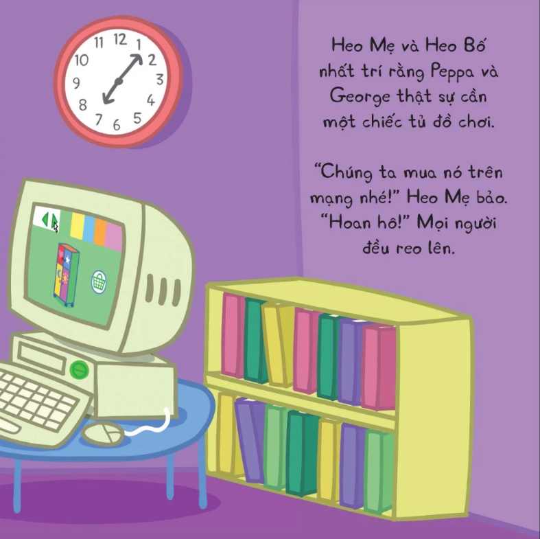 thế giới của peppa - tủ đồ chơi - Ảnh 6