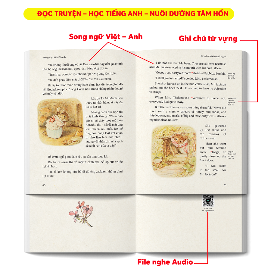 Thế Giới Của Thỏ Peter - The World of Peter Rabbit - Sểnh Nhà Ra... Thất Thểu - Out Of Door... Oh No More! - Song Ngữ - Ảnh 9