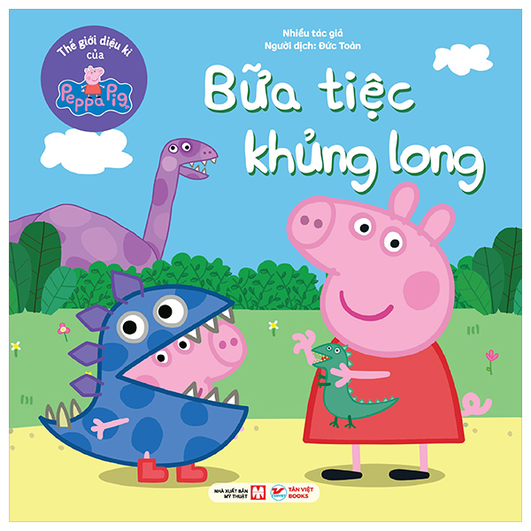 thế giới diệu kì của peppa pig - bữa tiệc khủng long