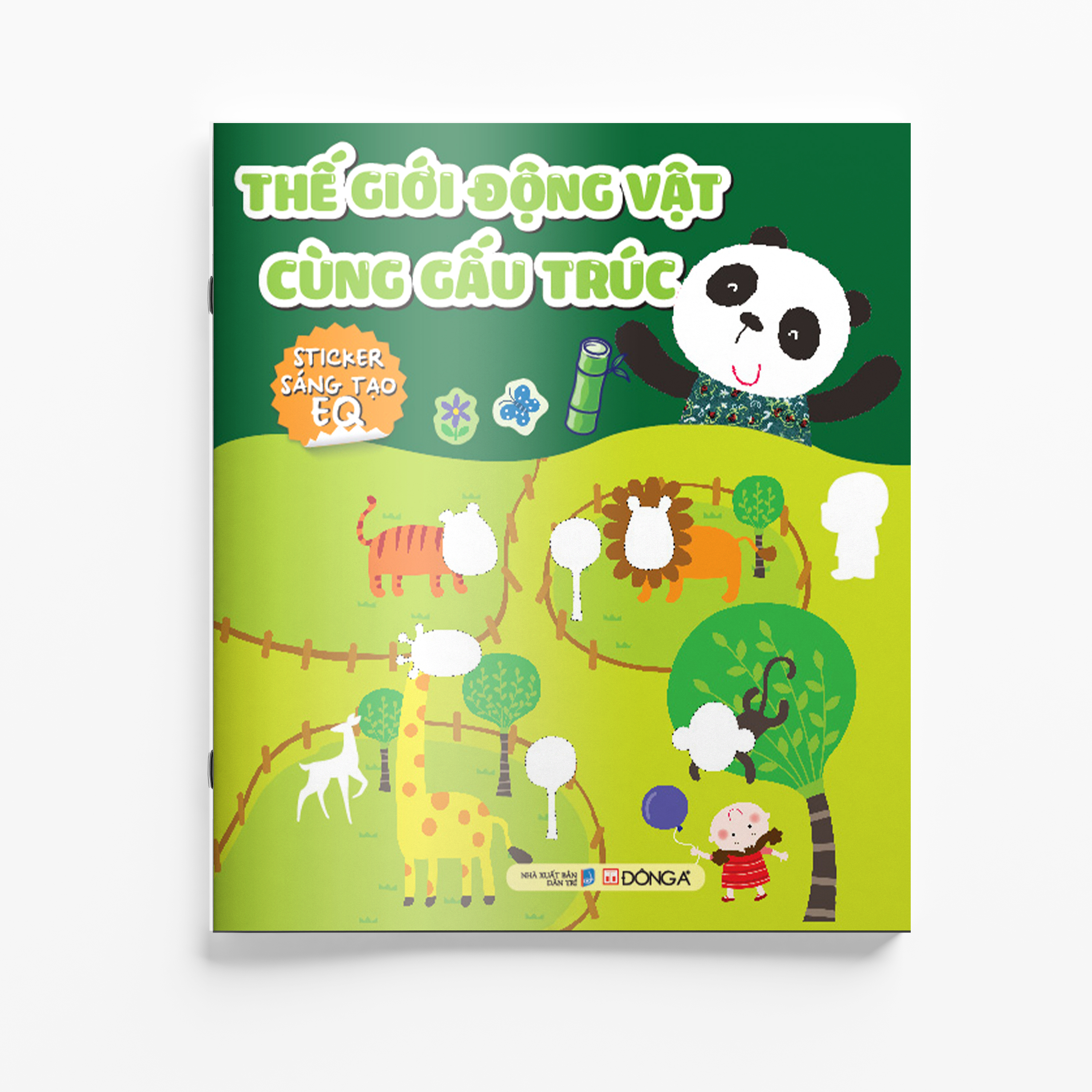 thế giới động vật cùng gấu trúc- sticker sáng tạo eq - Ảnh 2