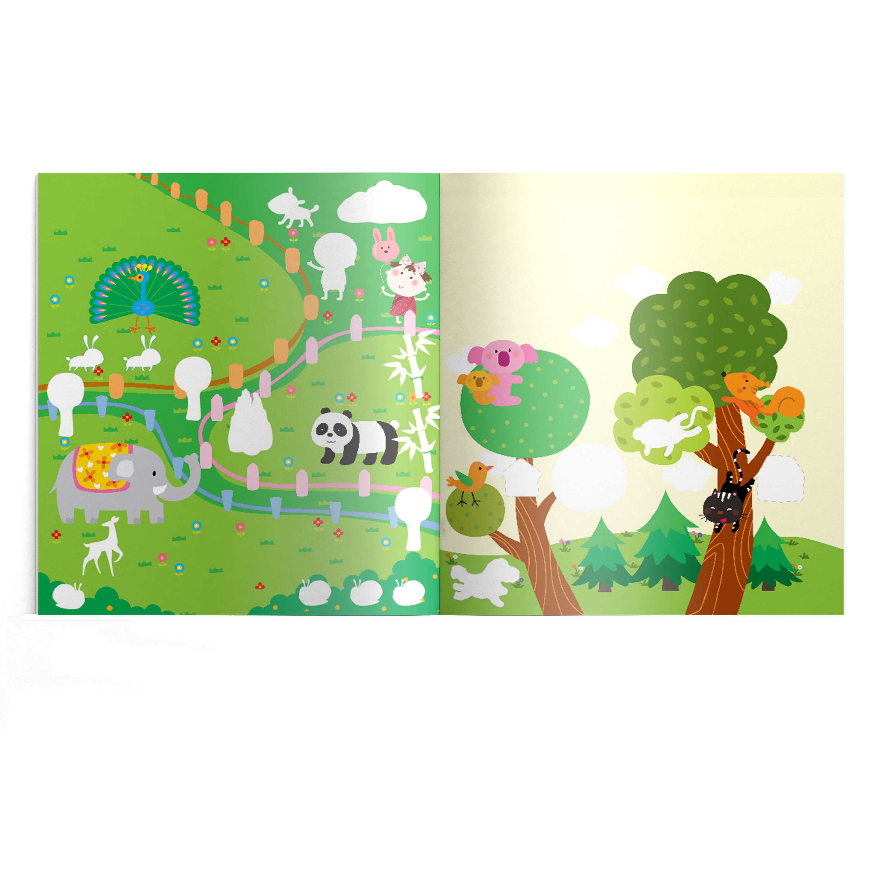 thế giới động vật cùng gấu trúc- sticker sáng tạo eq - Ảnh 3