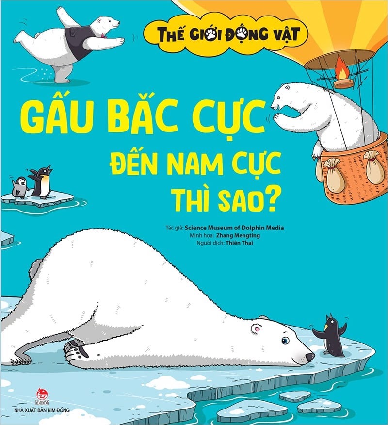 thế giới động vật - gấu bắc cực đến nam cực thì sao? - Ảnh 2