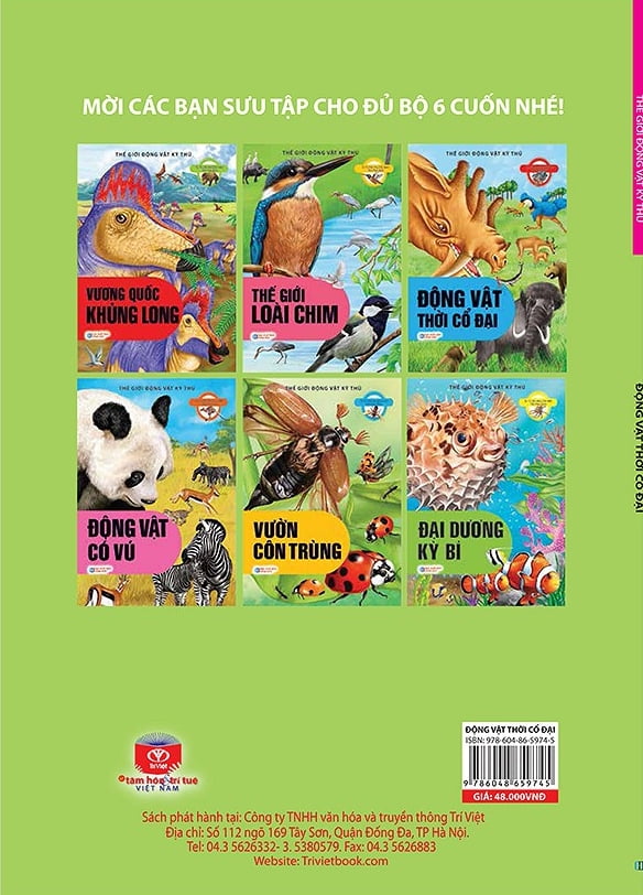 thế giới động vật kì thú - động vật thời cổ đại - Ảnh 3