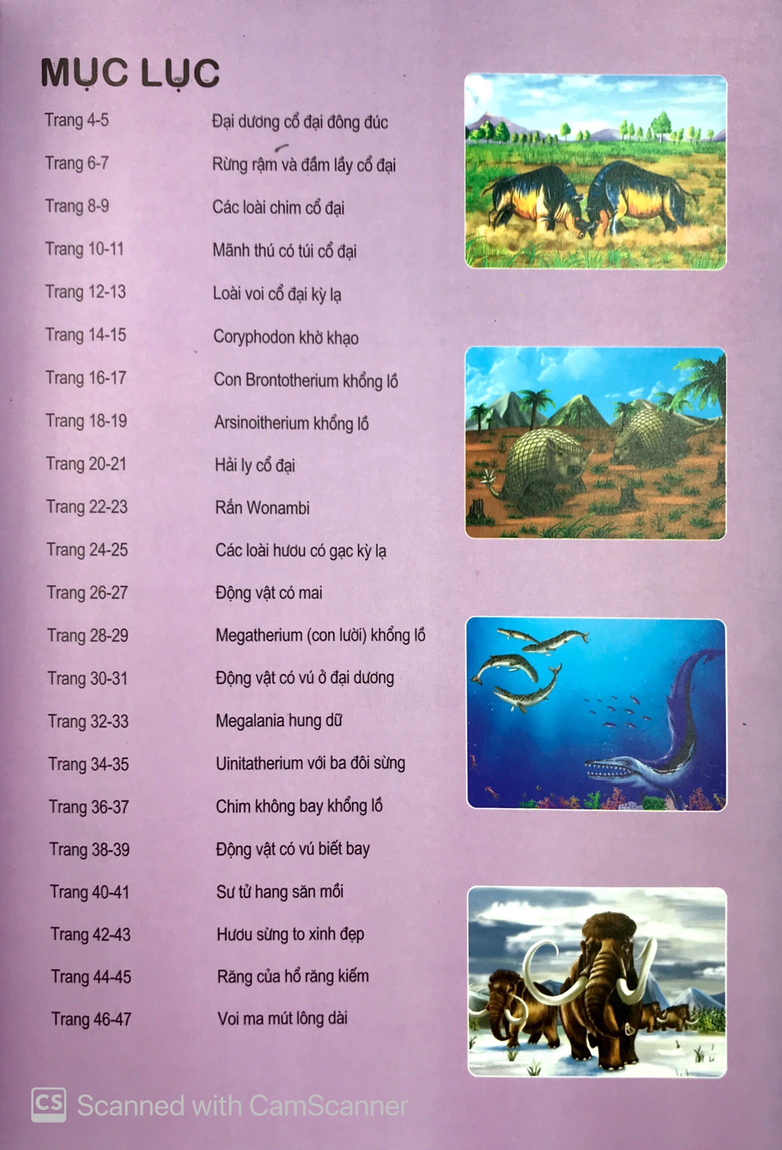 thế giới động vật kì thú - động vật thời cổ đại - Ảnh 5