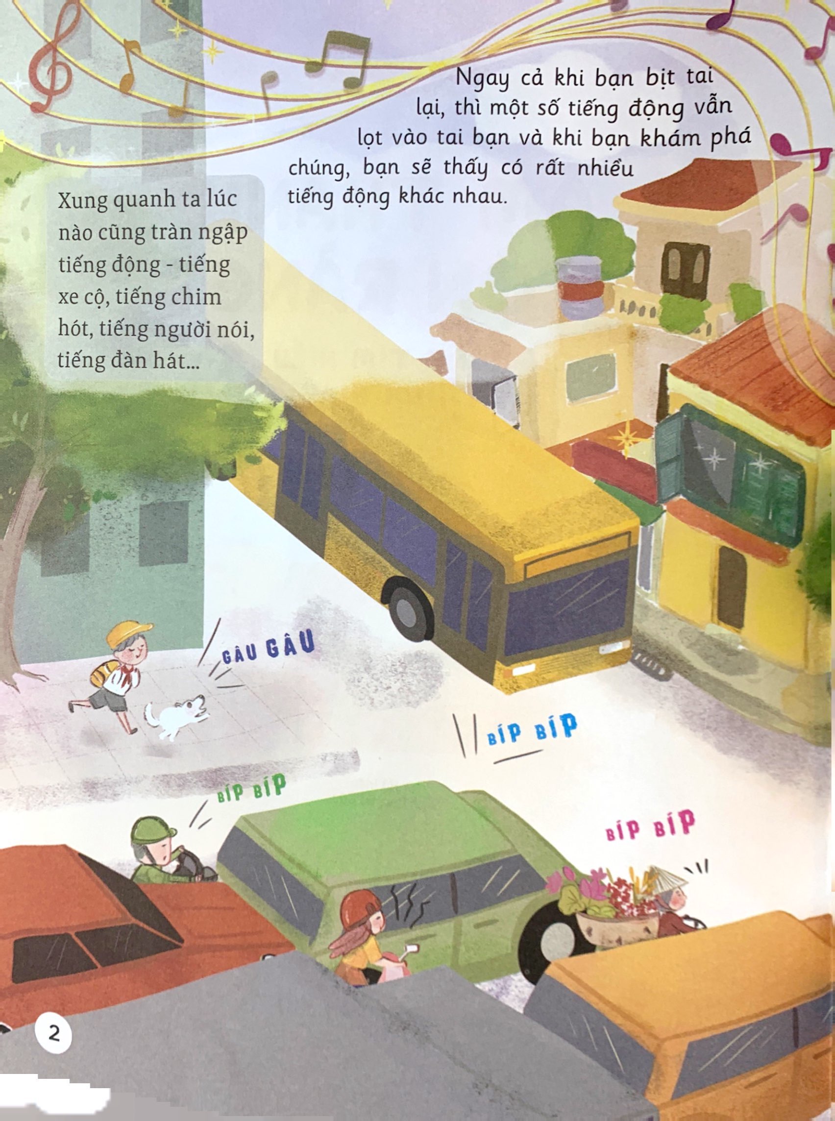 thế giới giác quan kỳ thú: âm thanh rộn ràng - cùng tìm hiểu thính giác - Ảnh 3