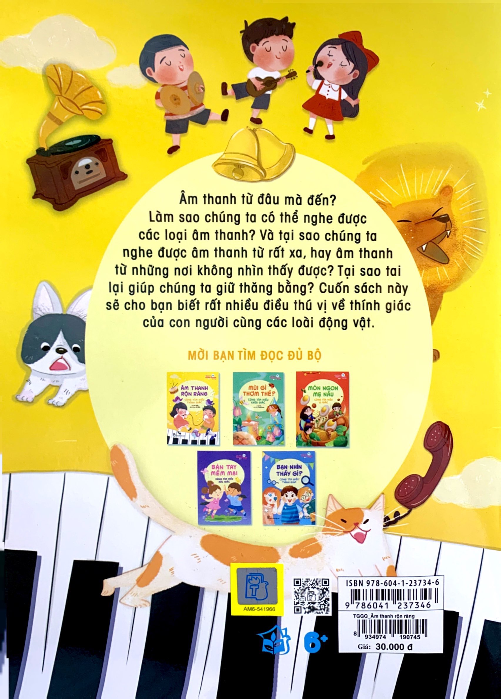 thế giới giác quan kỳ thú: âm thanh rộn ràng - cùng tìm hiểu thính giác - Ảnh 7