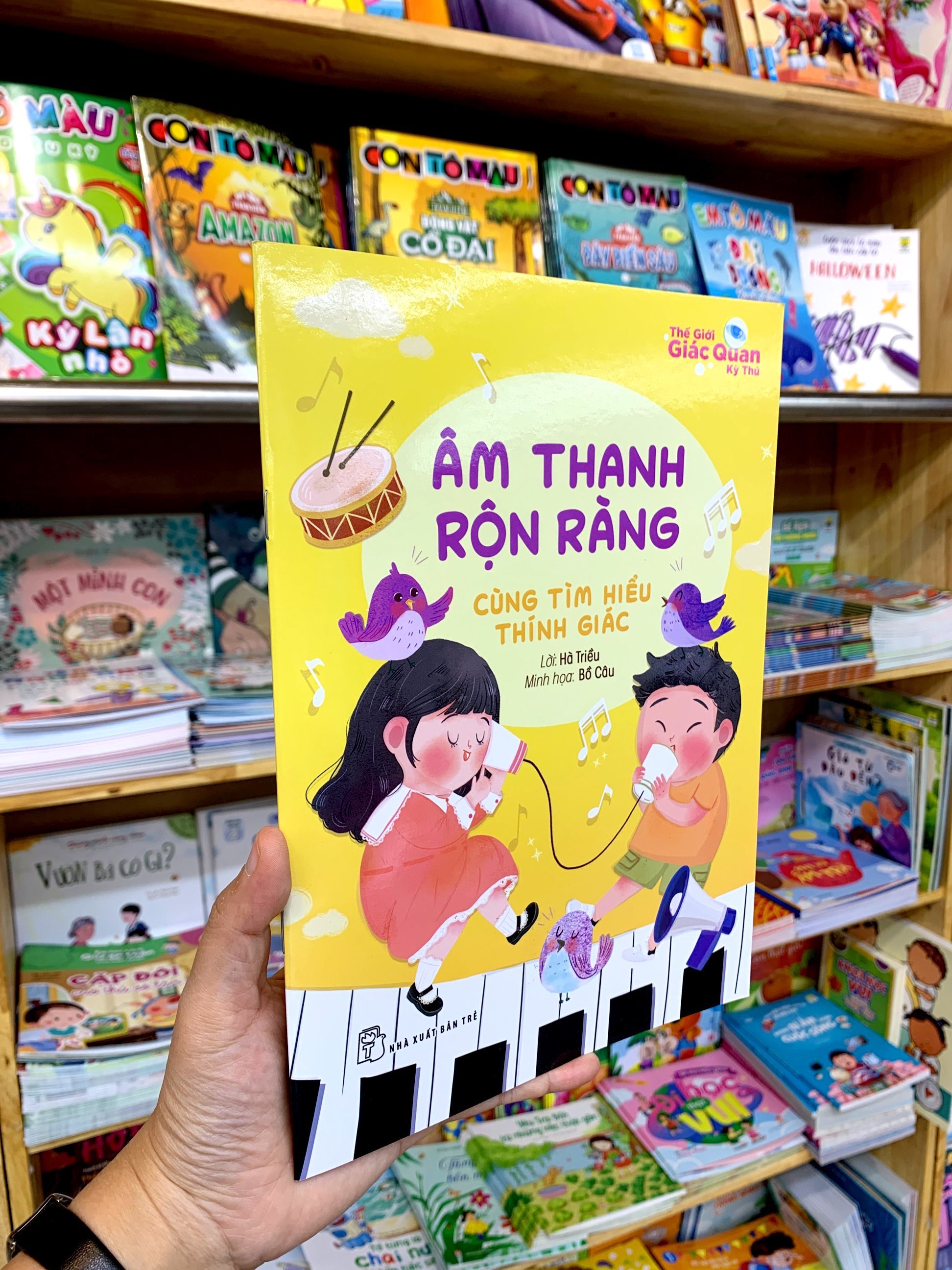 thế giới giác quan kỳ thú: âm thanh rộn ràng - cùng tìm hiểu thính giác - Ảnh 8