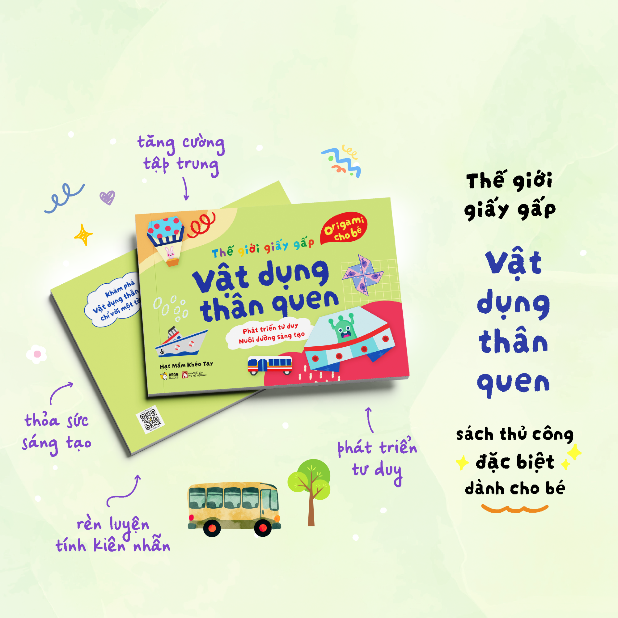 Thế Giới Giấy Gấp - Origami Cho Bé - Vật Dụng Thân Quen - Ảnh 3