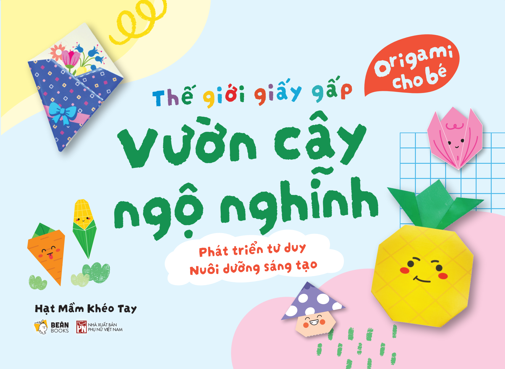 The Gioi Giay Gap - Origami Cho Be - Vuon Cay Ngo Nghinh - Ảnh 2