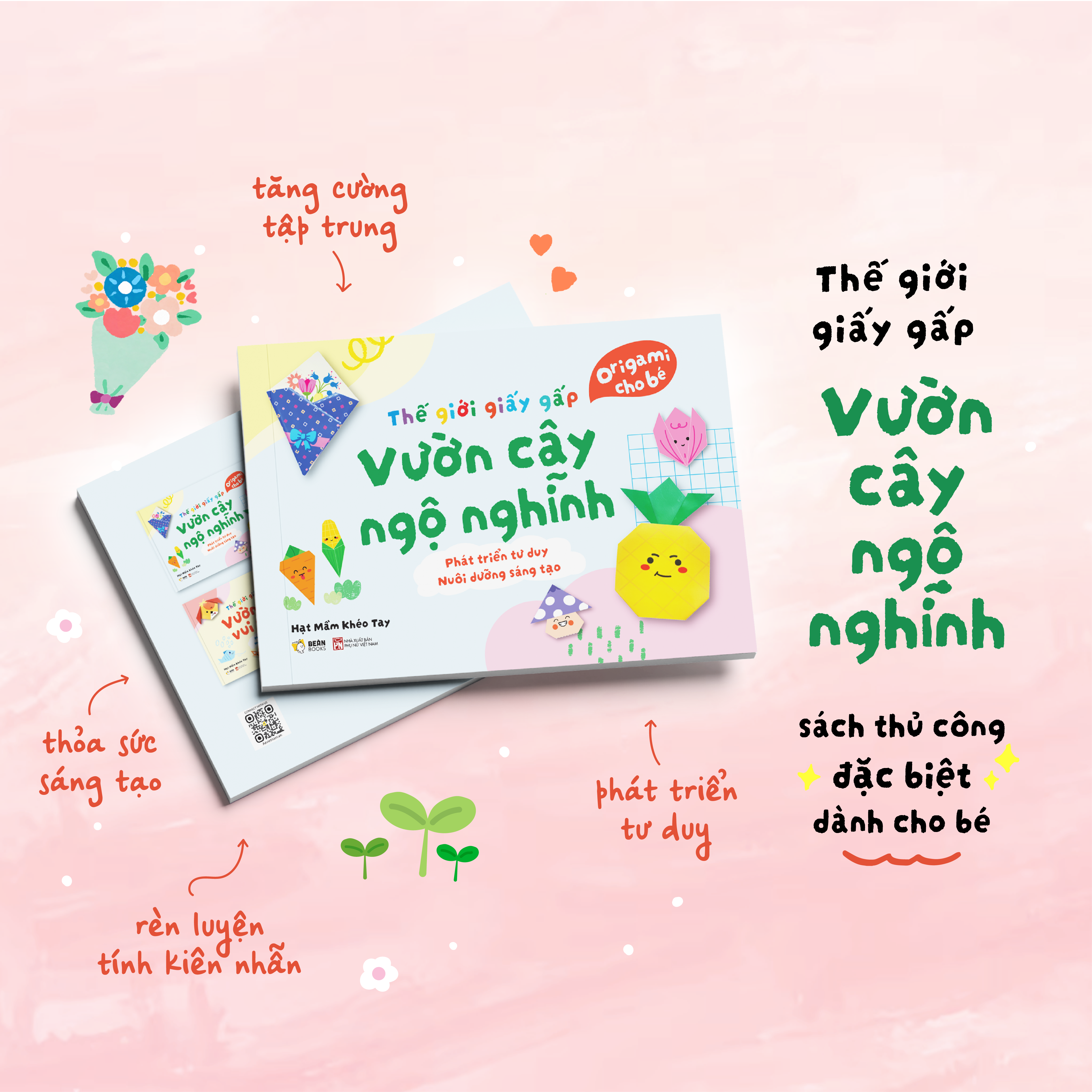 The Gioi Giay Gap - Origami Cho Be - Vuon Cay Ngo Nghinh - Ảnh 3