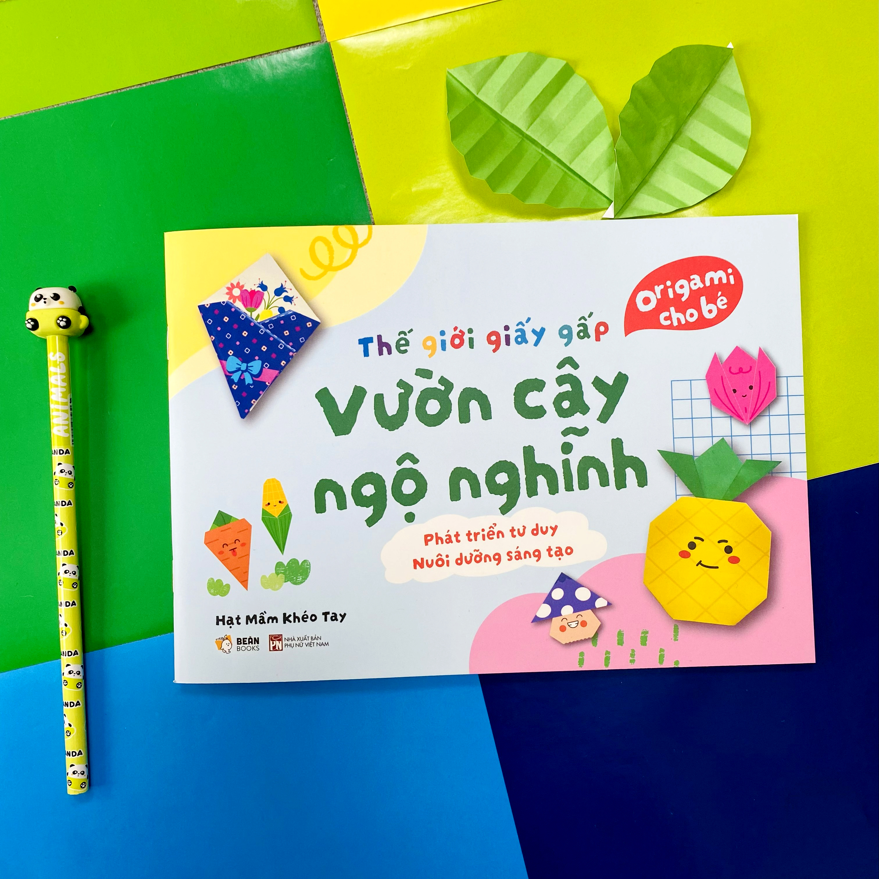 The Gioi Giay Gap - Origami Cho Be - Vuon Cay Ngo Nghinh - Ảnh 5