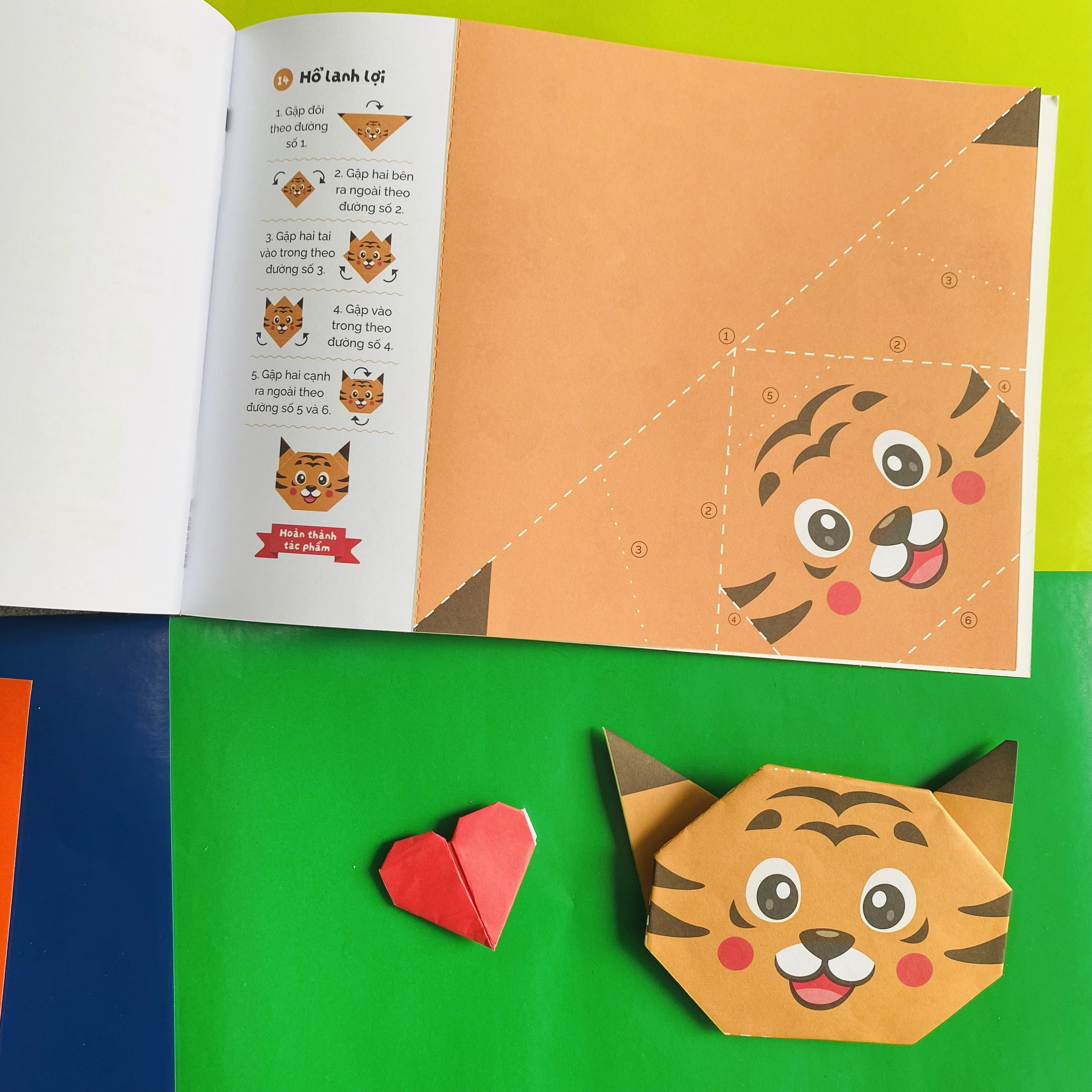 Thế Giới Giấy Gấp - Origami Cho Bé - Vườn Thú Vui Nhộn - Ảnh 6