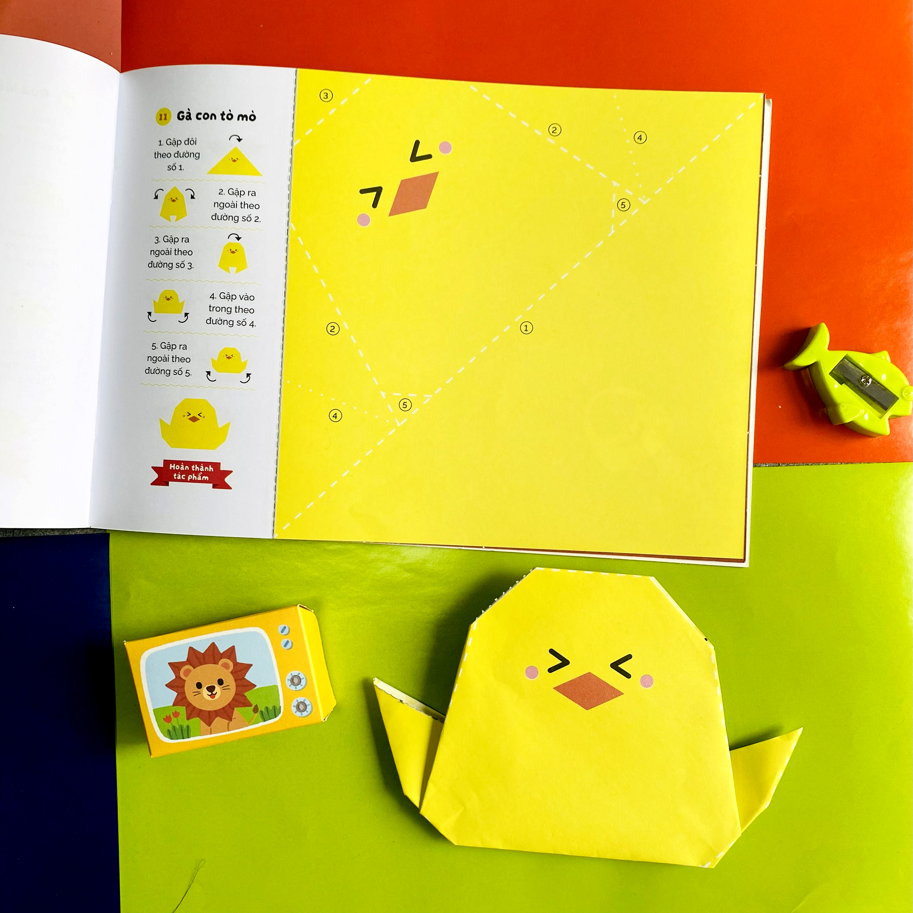 Thế Giới Giấy Gấp - Origami Cho Bé - Vườn Thú Vui Nhộn - Ảnh 8