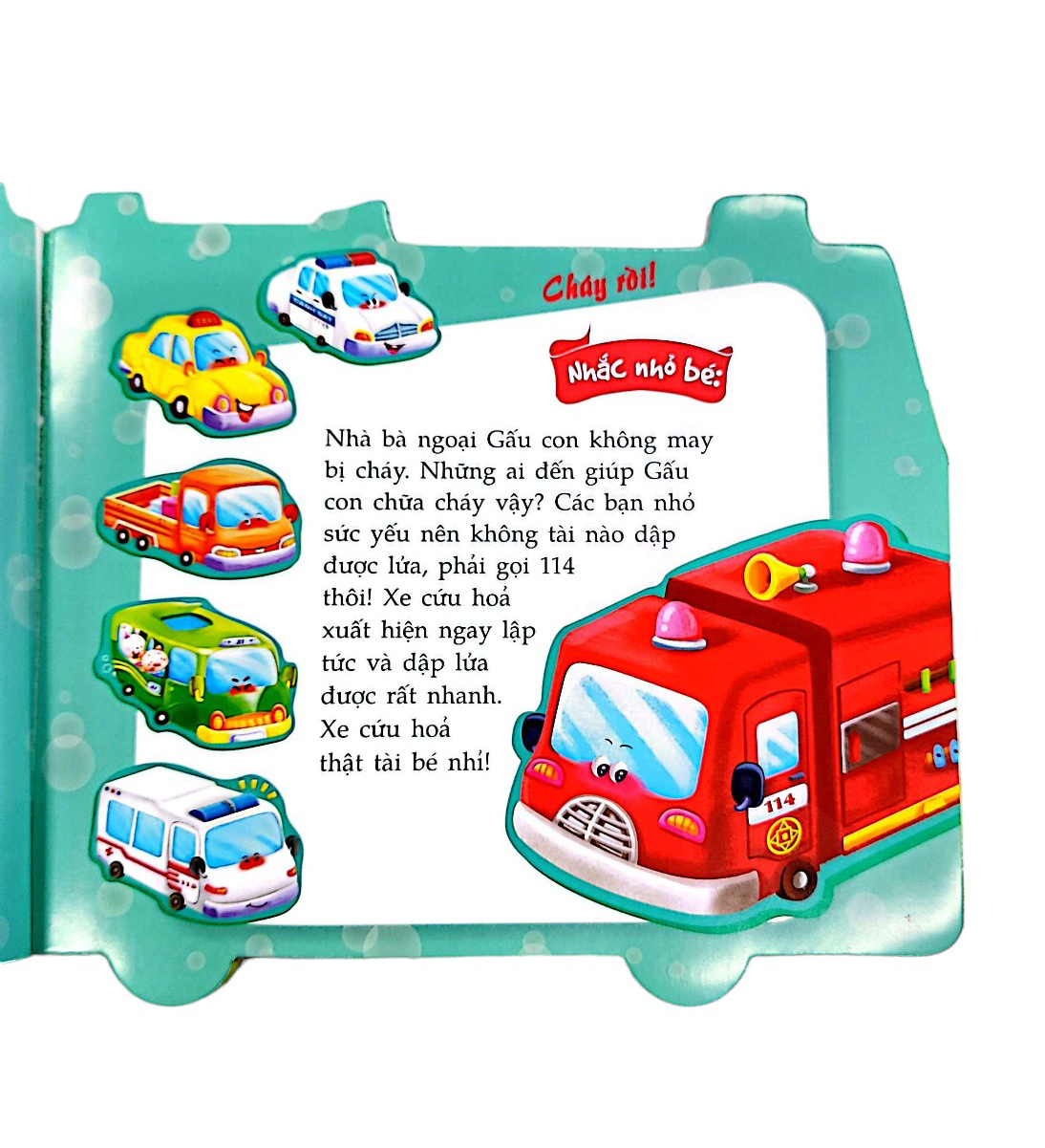 thế giới ô tô - xe cứu hoả thiện nghệ (tái bản 2019) - Ảnh 4